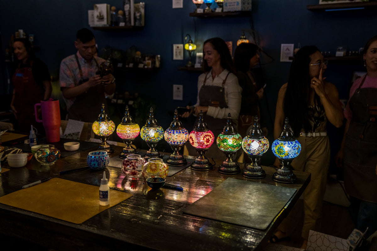 A Glowing Date Idea That Feels Like Art