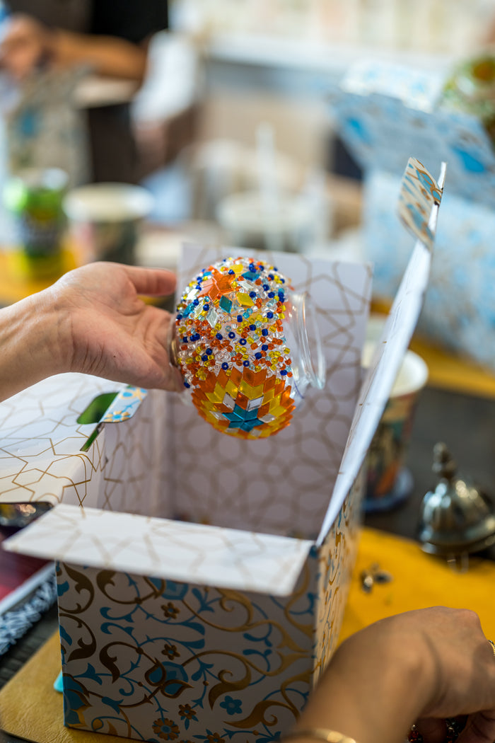 Make Turkish Mosaic Lamp Workshop - KraftStories