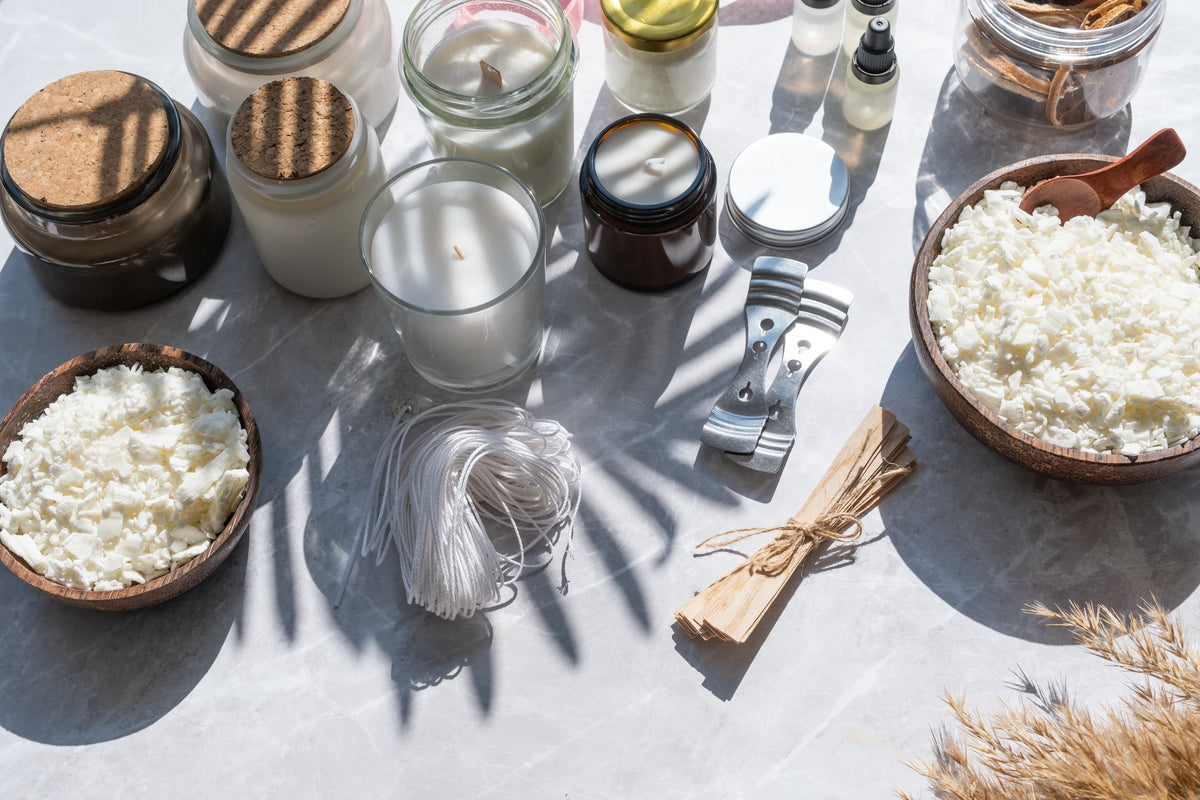 Soy Candle Making