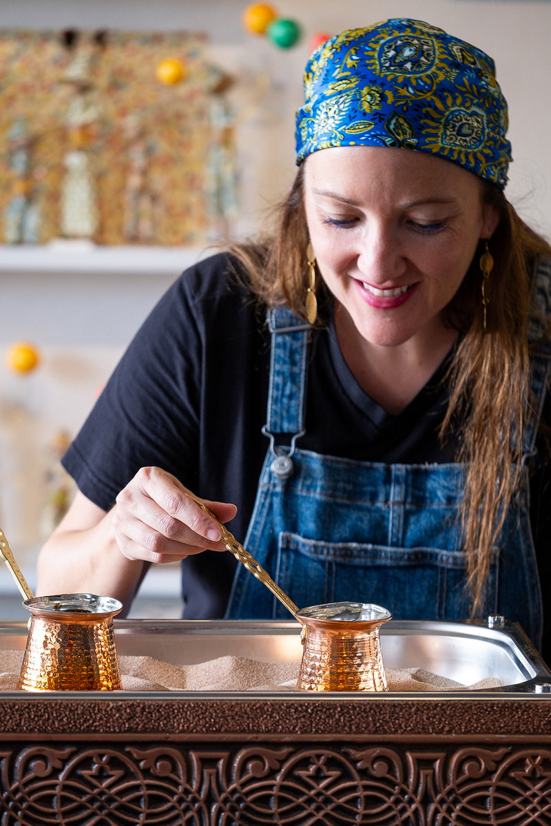 Hot Sand Turkish Coffee Workshop in Honolulu
