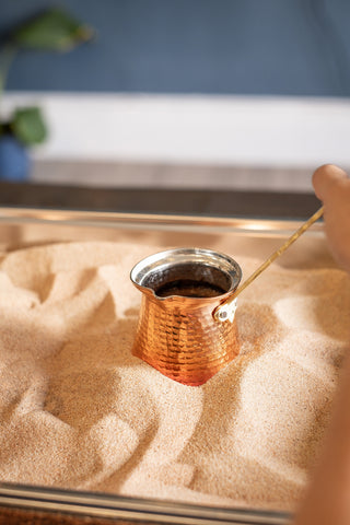 Hot Sand Turkish Coffee Workshop in Honolulu