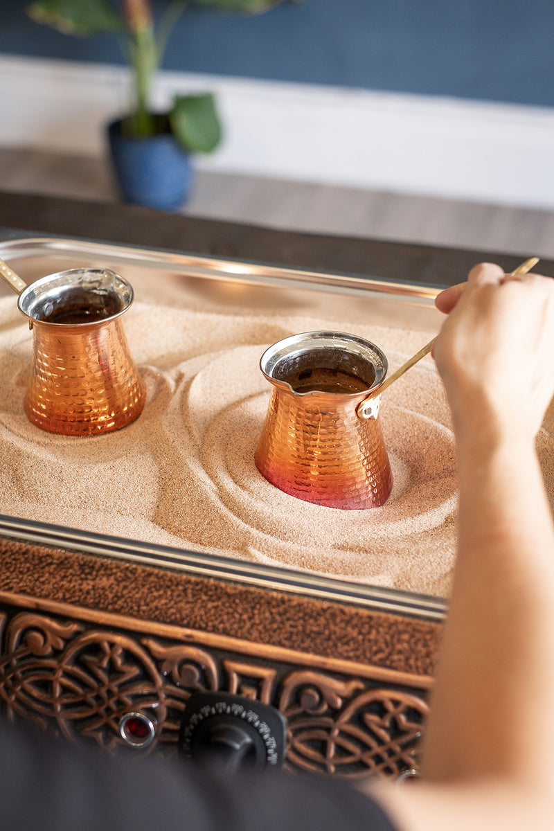 Hot Sand Turkish Coffee Workshop in Honolulu