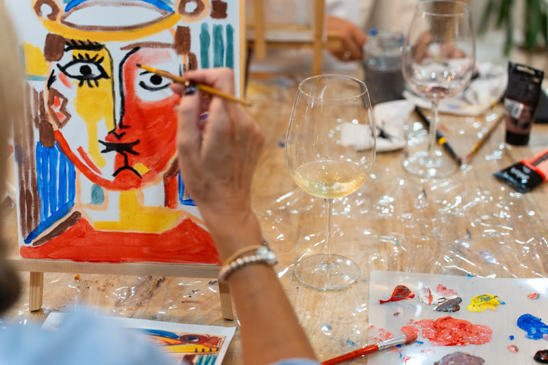 2 Hour Wood & Canvas Painting Class