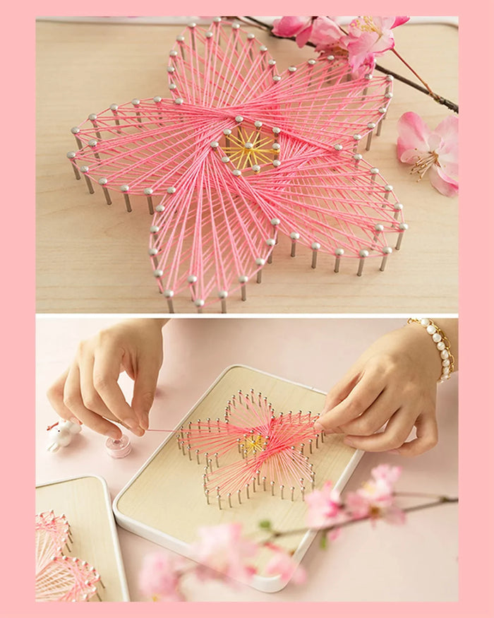 Easy craft class in Irvine, Family Crafts in Irvine, Make a String Art With Lights in Irvine - KraftStories