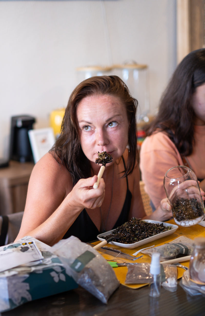 Arts & Craft Class New York, birthday, date idea, team building NYC, Self-Sustaining Terrarium Workshop - KraftStories