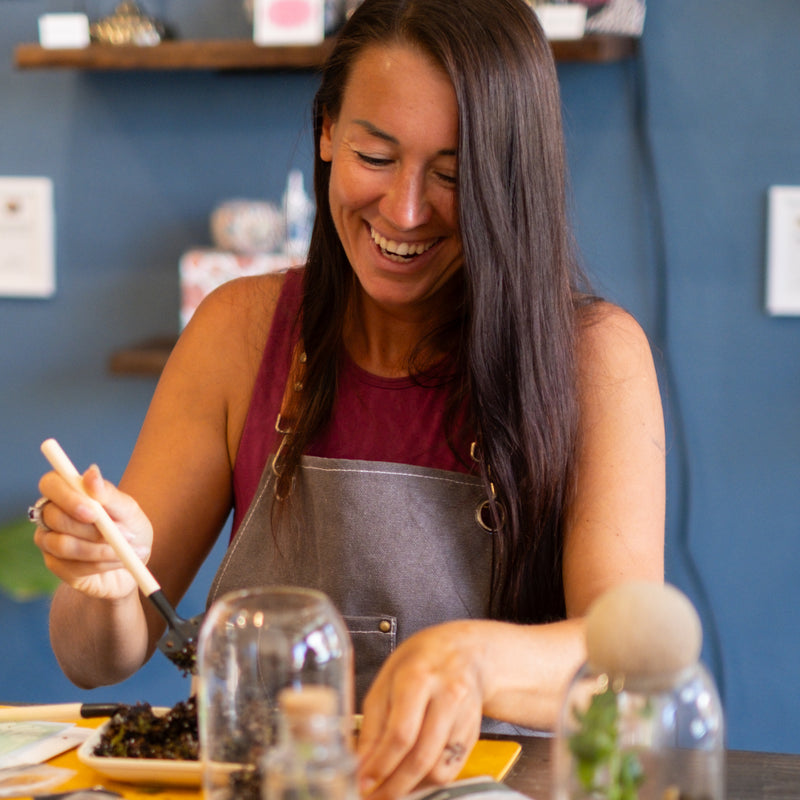 Self-Sustaining Terrarium Workshop