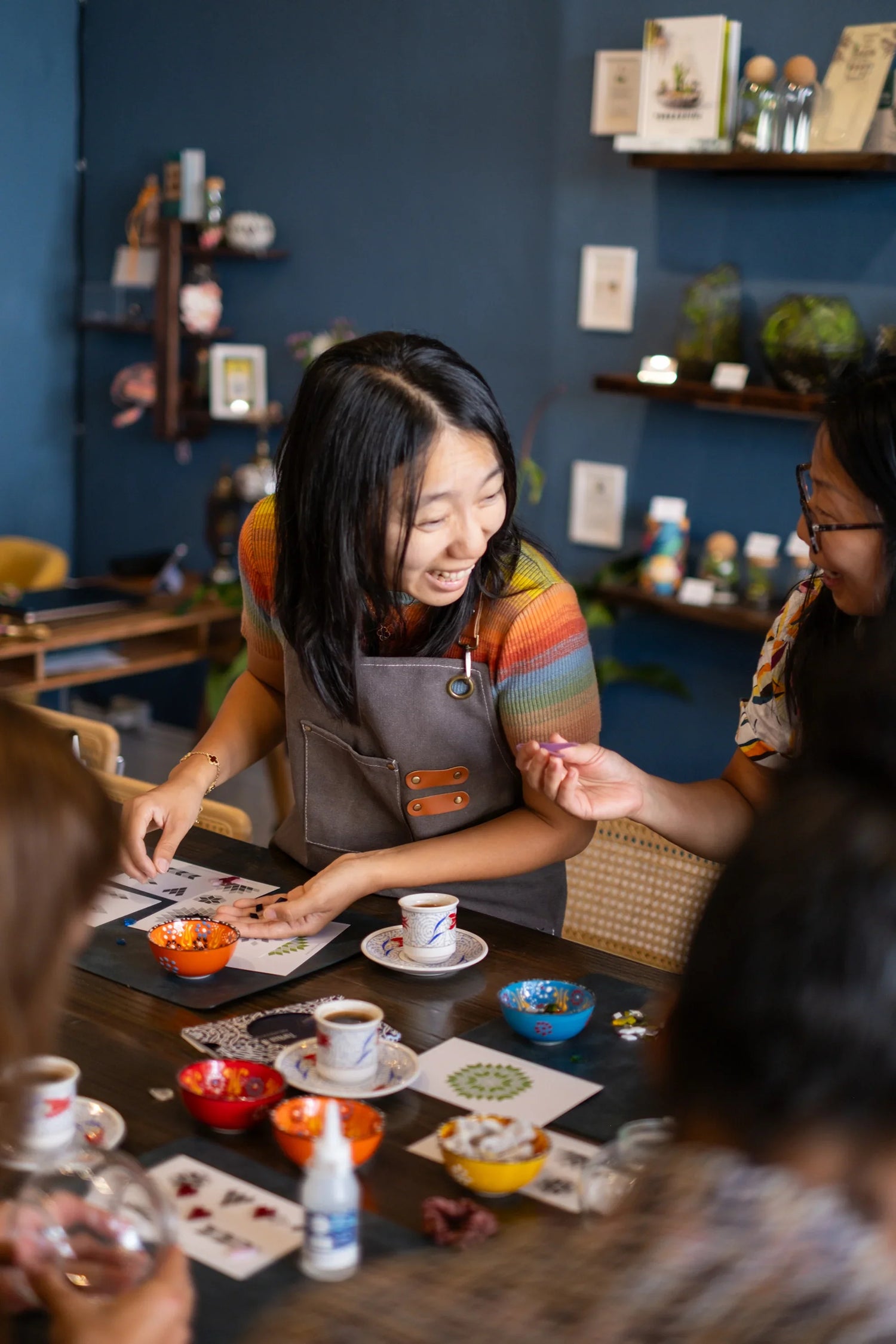 Arts & Craft Class, birthday party activity, date, team building, Turkish Mosaic Lamp Workshop Honolulu - KraftStories