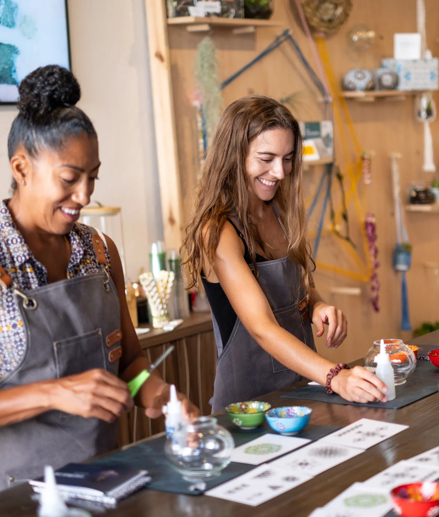 Arts & Craft Class, birthday party activity, date, team building, Turkish Mosaic Lamp Workshop Honolulu - KraftStories