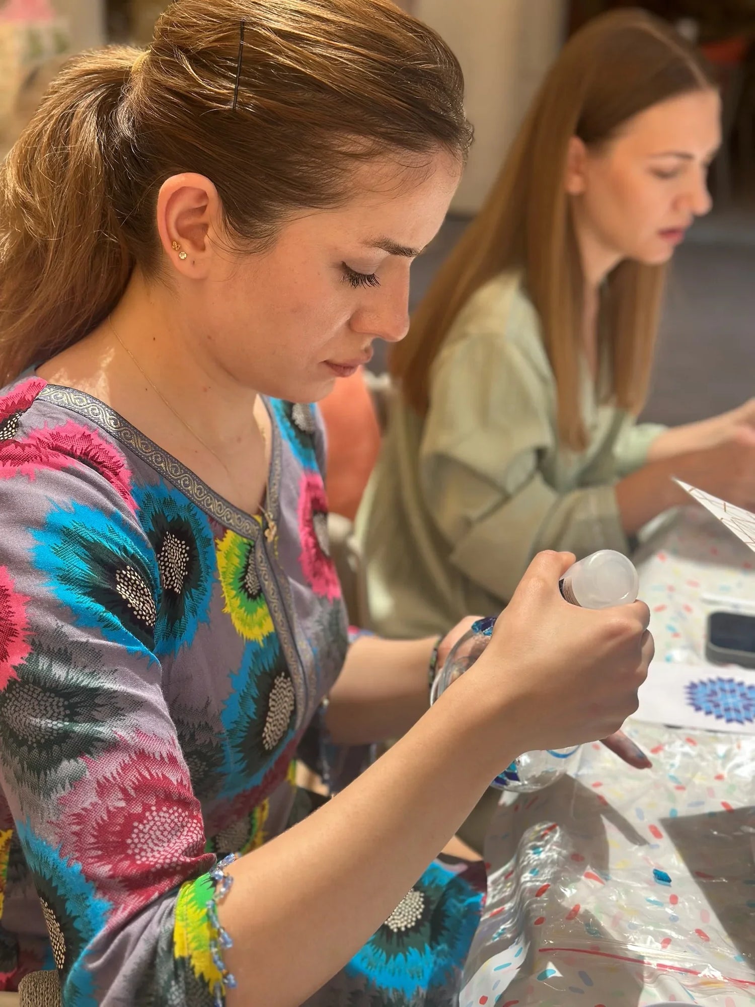 Arts and Craft Classes Irvine, Date idea, Birthday Activity, Team building activity, Turkish Mosaic Lamp Workshop In Irvine