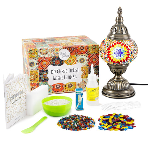 Wholesale DIY Turkish Mosaic Lamp Kit | Table Lamp | 12 kits