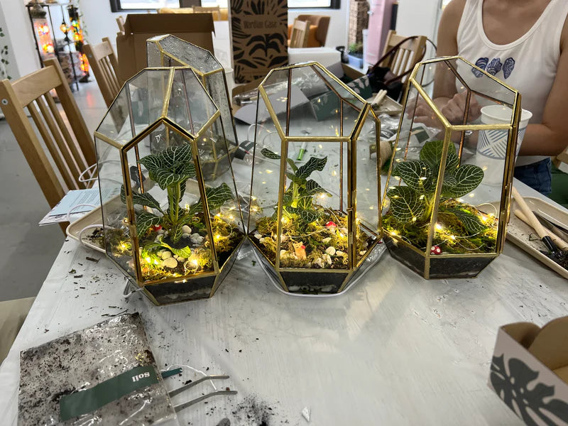 Terrarium Workshop in Los Angeles - KraftStories