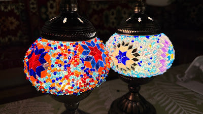 Mosaic Lamp Class in Texas - KraftStories