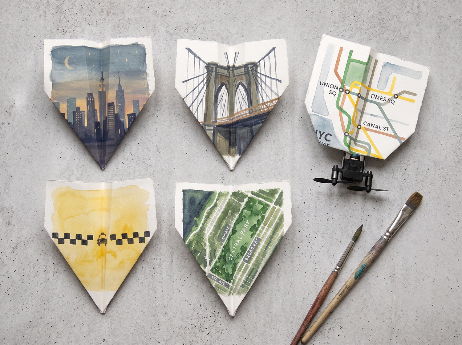 Flying Paper Airplane Class in Midtown NYC