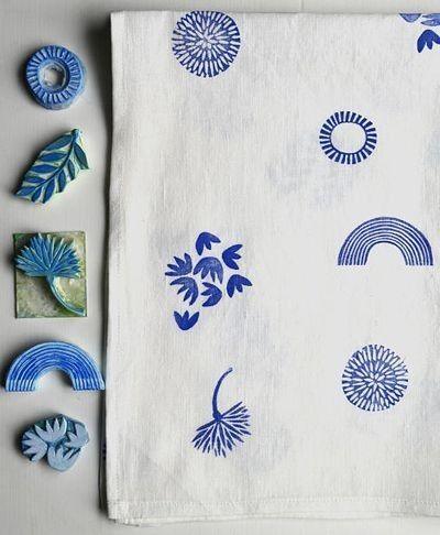 Tote Bag Block Printing