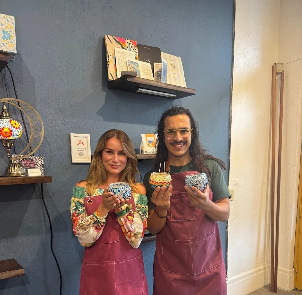 candle making workshop instructor