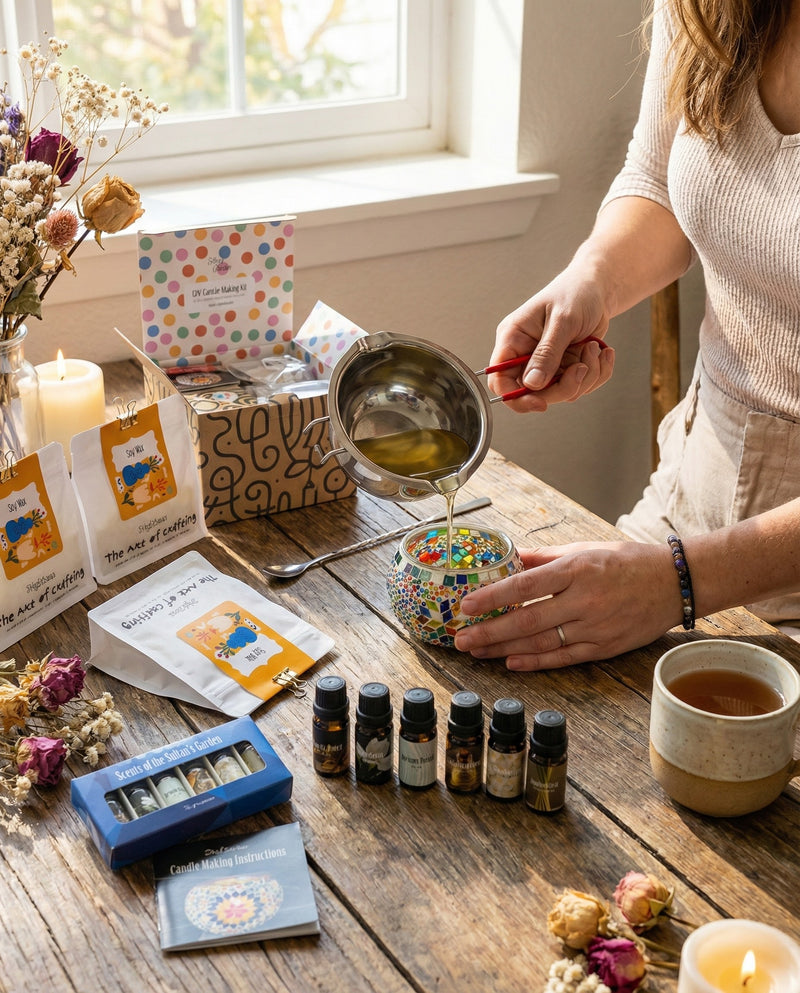 Meditate & Make Candles