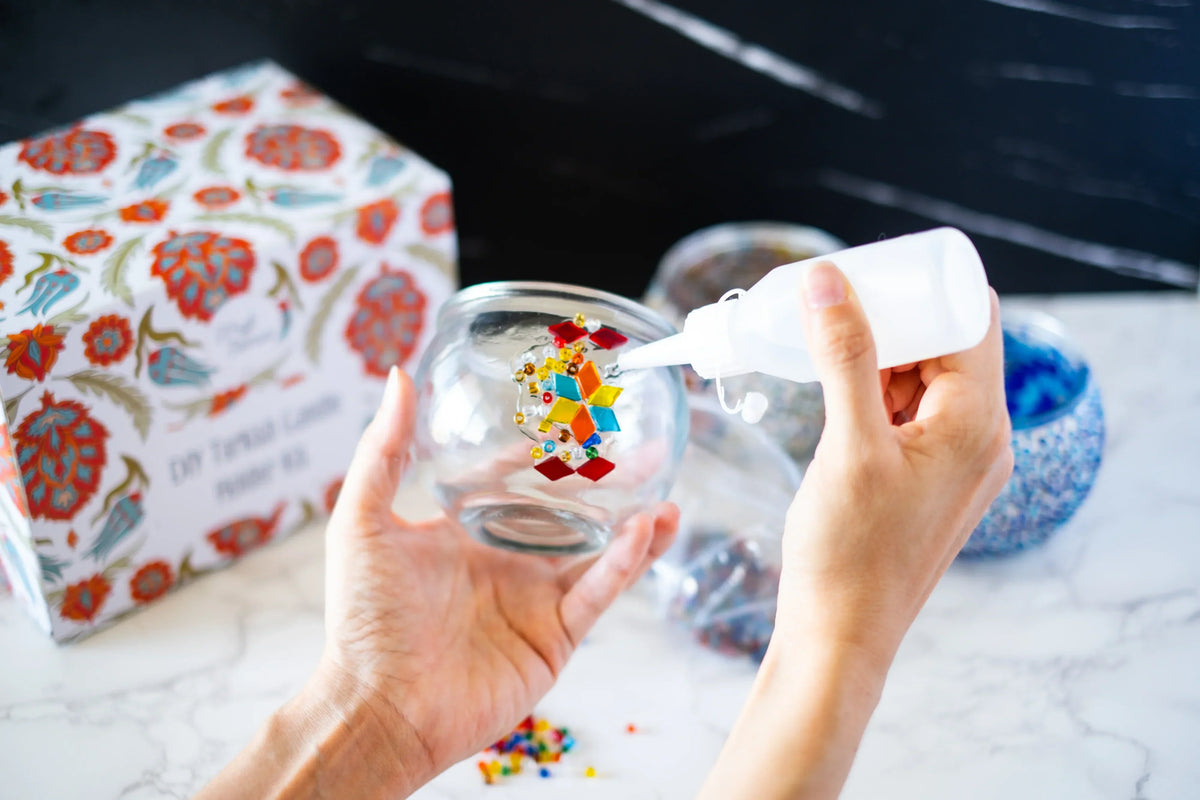 Wholesale DIY Candle Holder | Bulk Craft Kit | 12 kits - KraftStories