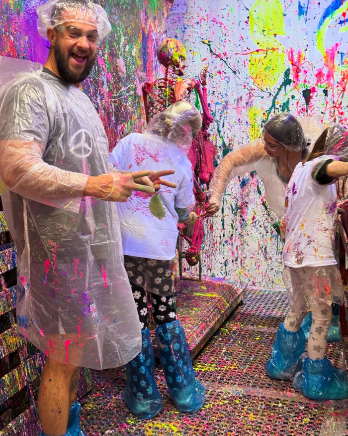 Splatter Paint Room