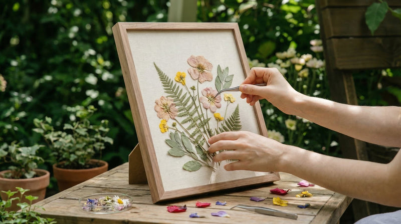 Pressed Flower Art Frame Workshop