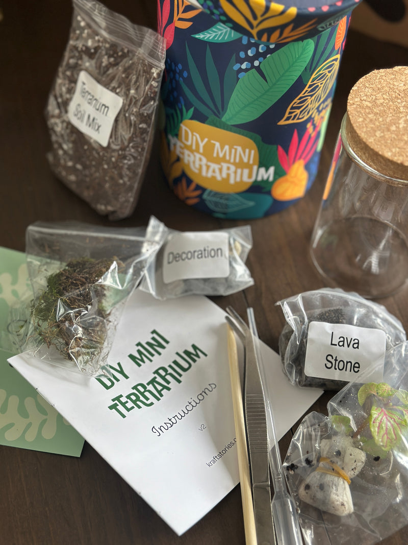 Self Sustaining Terrarium Workshop