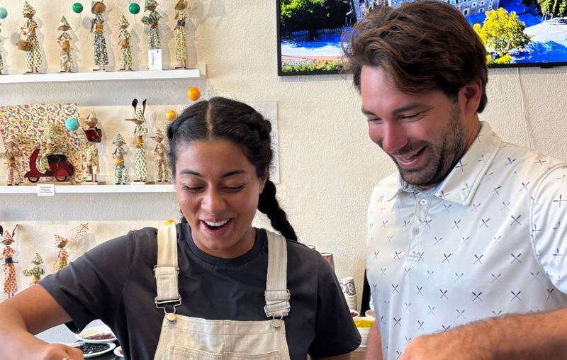 Make something together — A craft date where you leave with a keepsake.