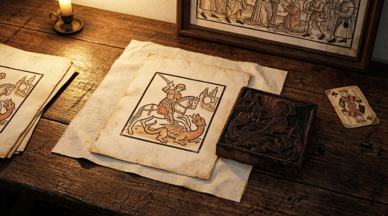 European block printing