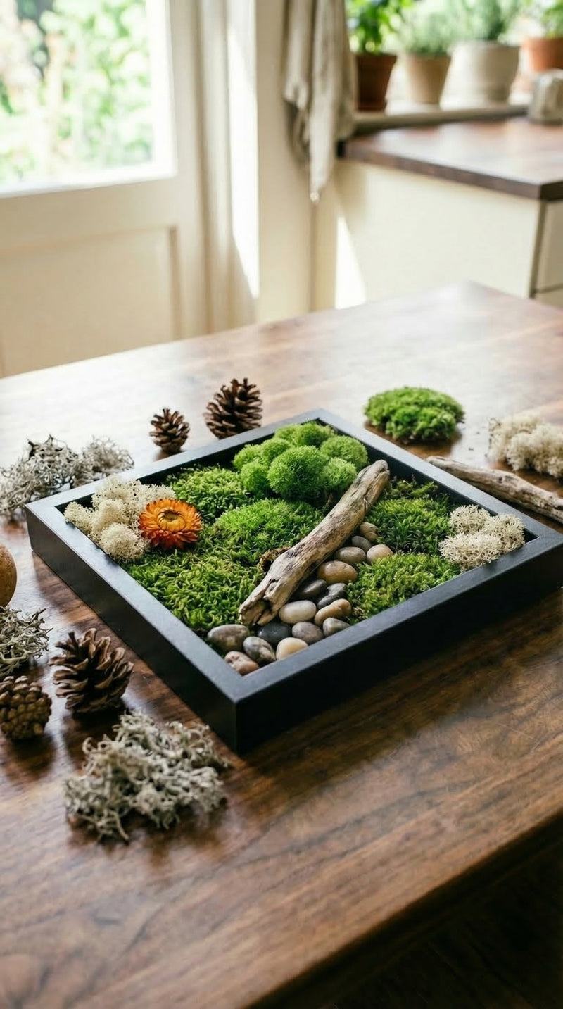 Zen Moss Wall Art