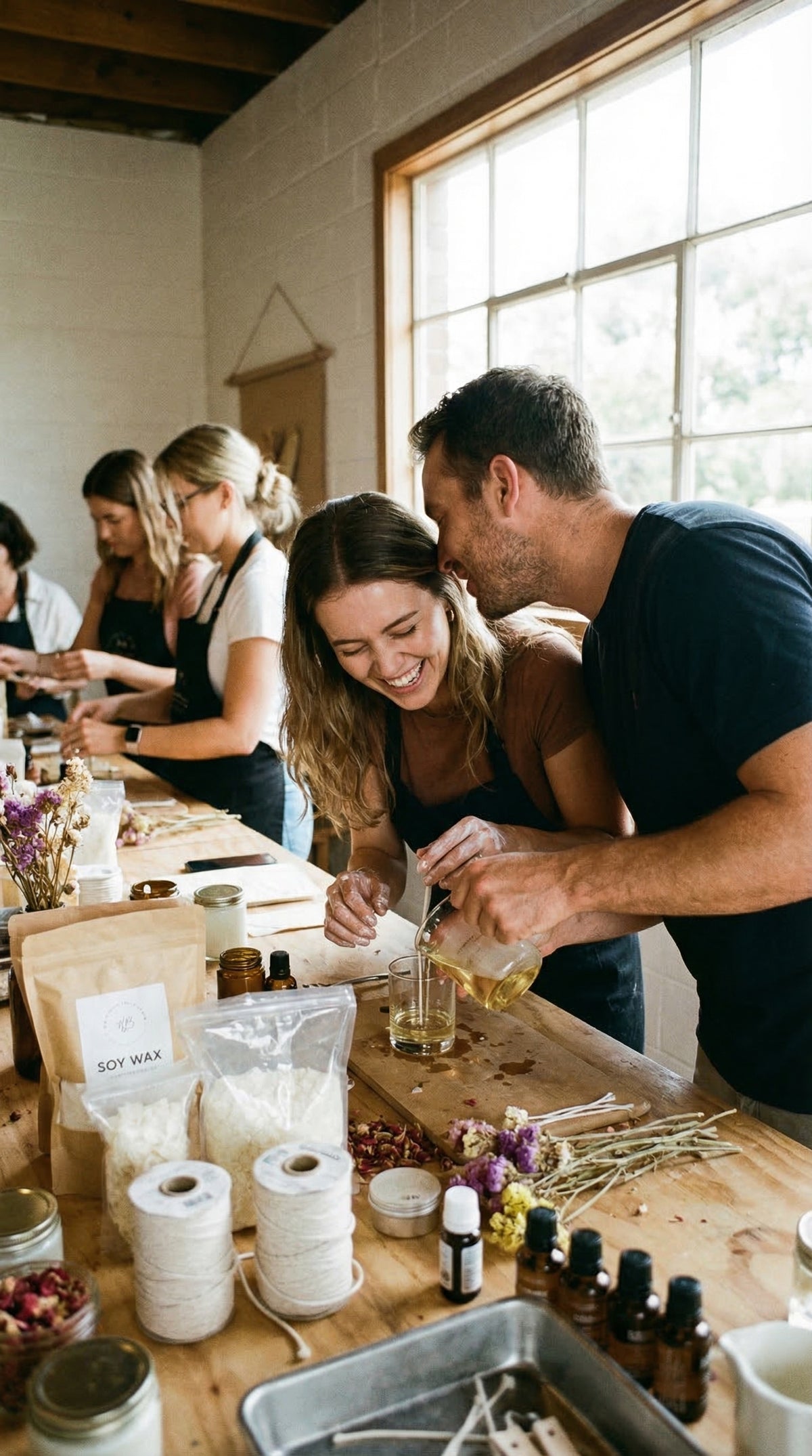 What to say during the craft — Short, flirty, light lines you can actually use