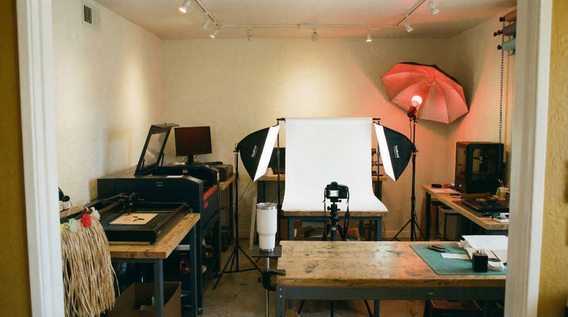 Hawaii maker space photo studio
