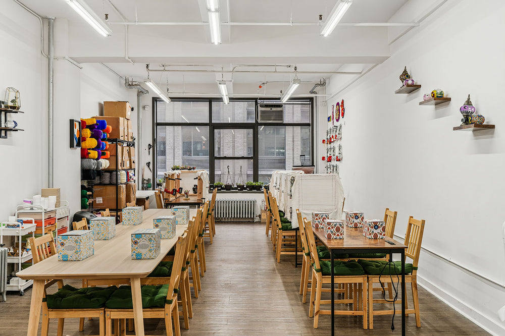 Inside our two New York studios
