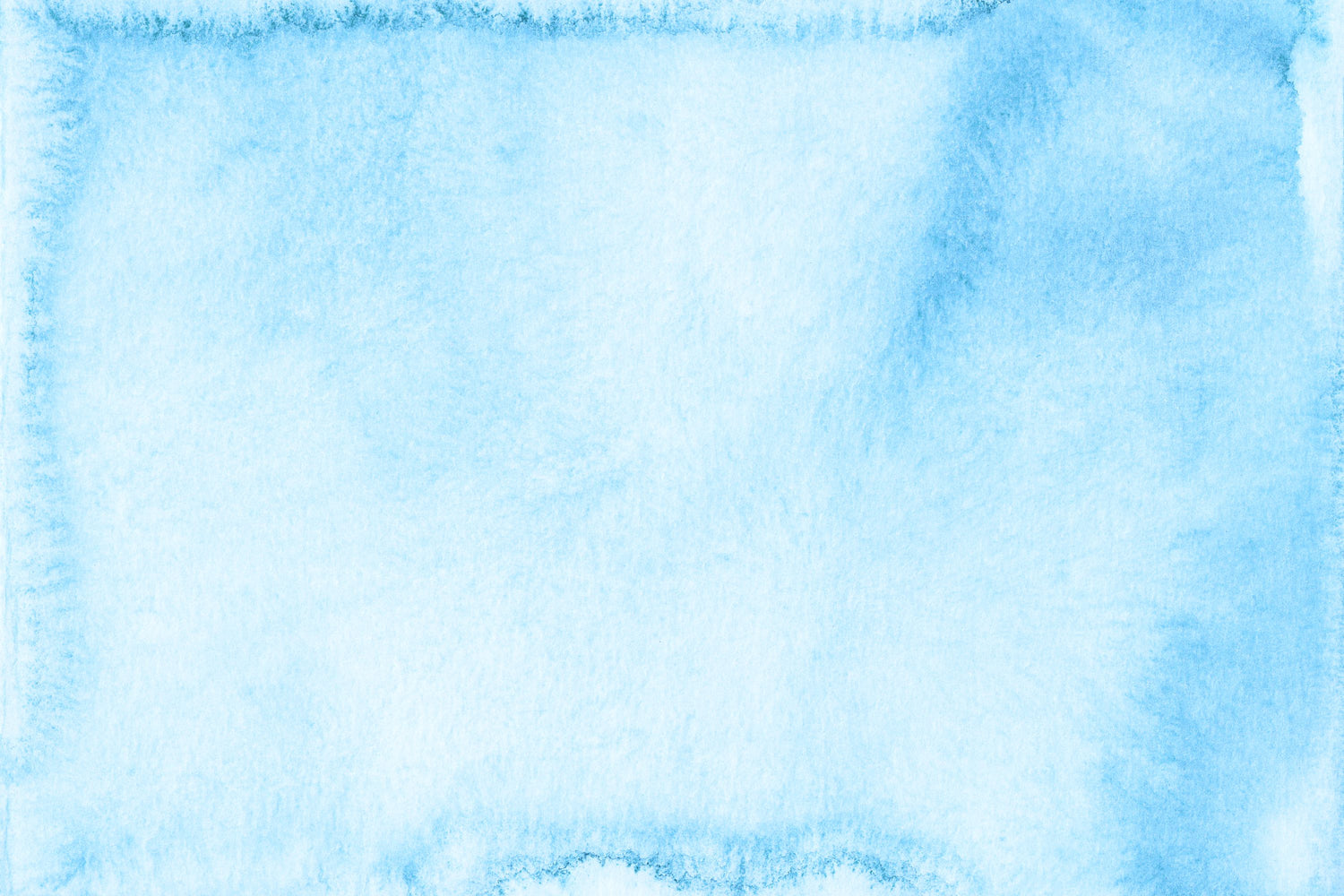 Soft blue watercolor wash on paper - Watercolor Painting Workshop in NYC - KraftStories