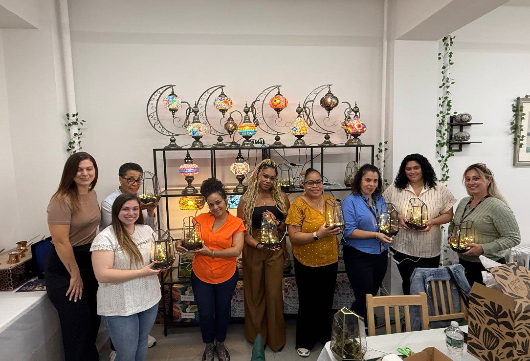 pressed flower making workshop in San Francisco