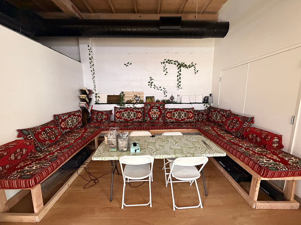 san jose craft studio seating area