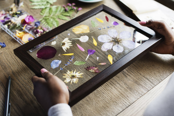 Pressed Flower Frame Class in Rochester Hills