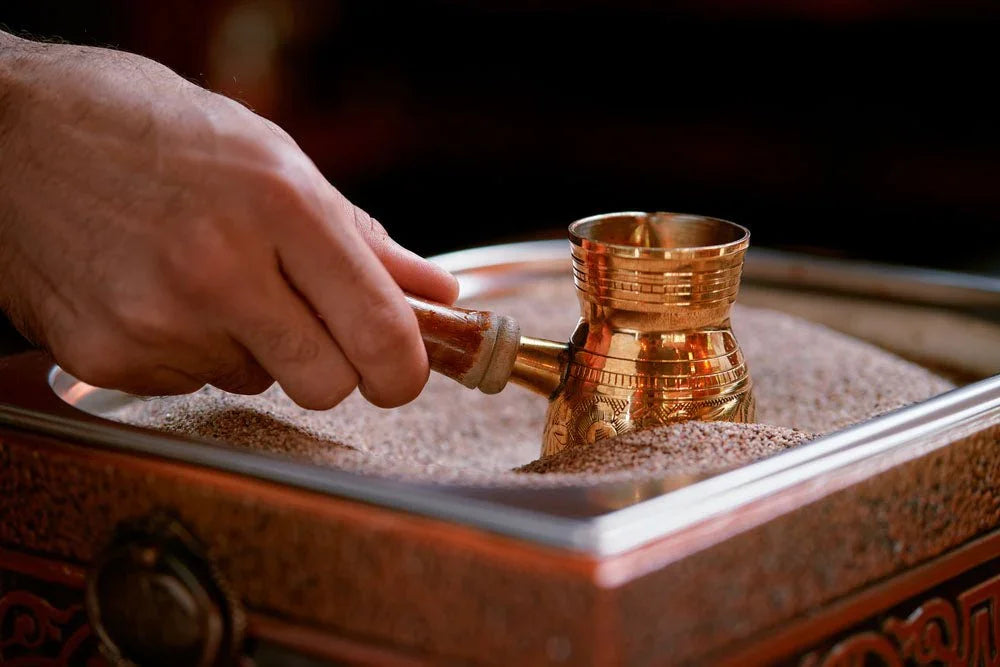 Turkish Coffee on Sand