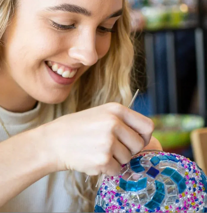 Make Turkish Mosaic Lamp Workshop - KraftStories