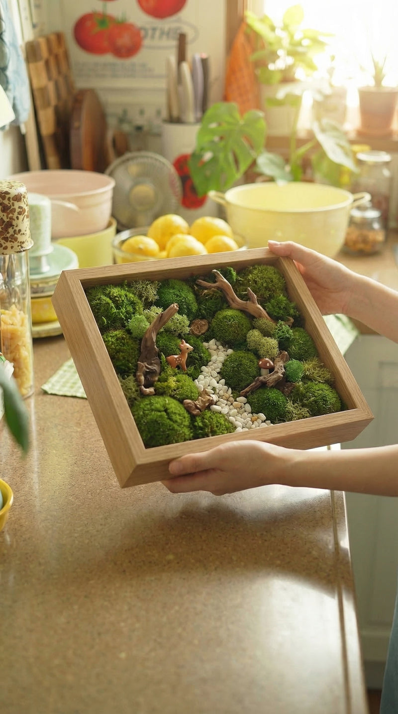Virtual Moss Wall Art experience