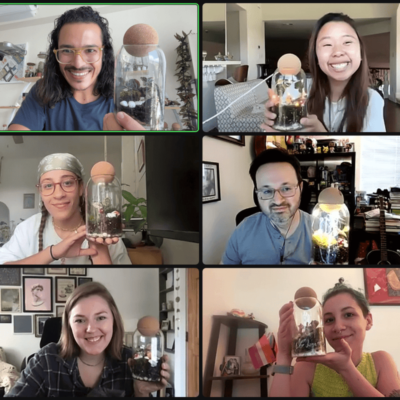 Self Sustaining Terrarium Workshop